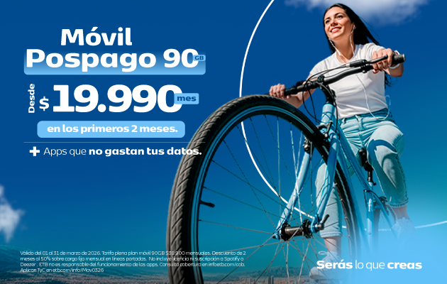 Planes Móvil Pospago ETB