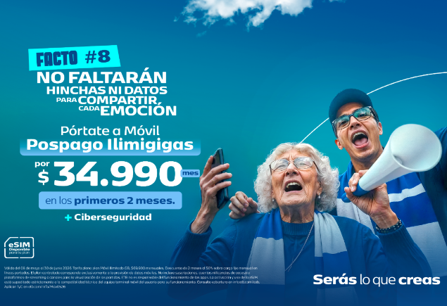 Plan Móvil Plan 90GB (Plan Foco) desde $44.900/mes